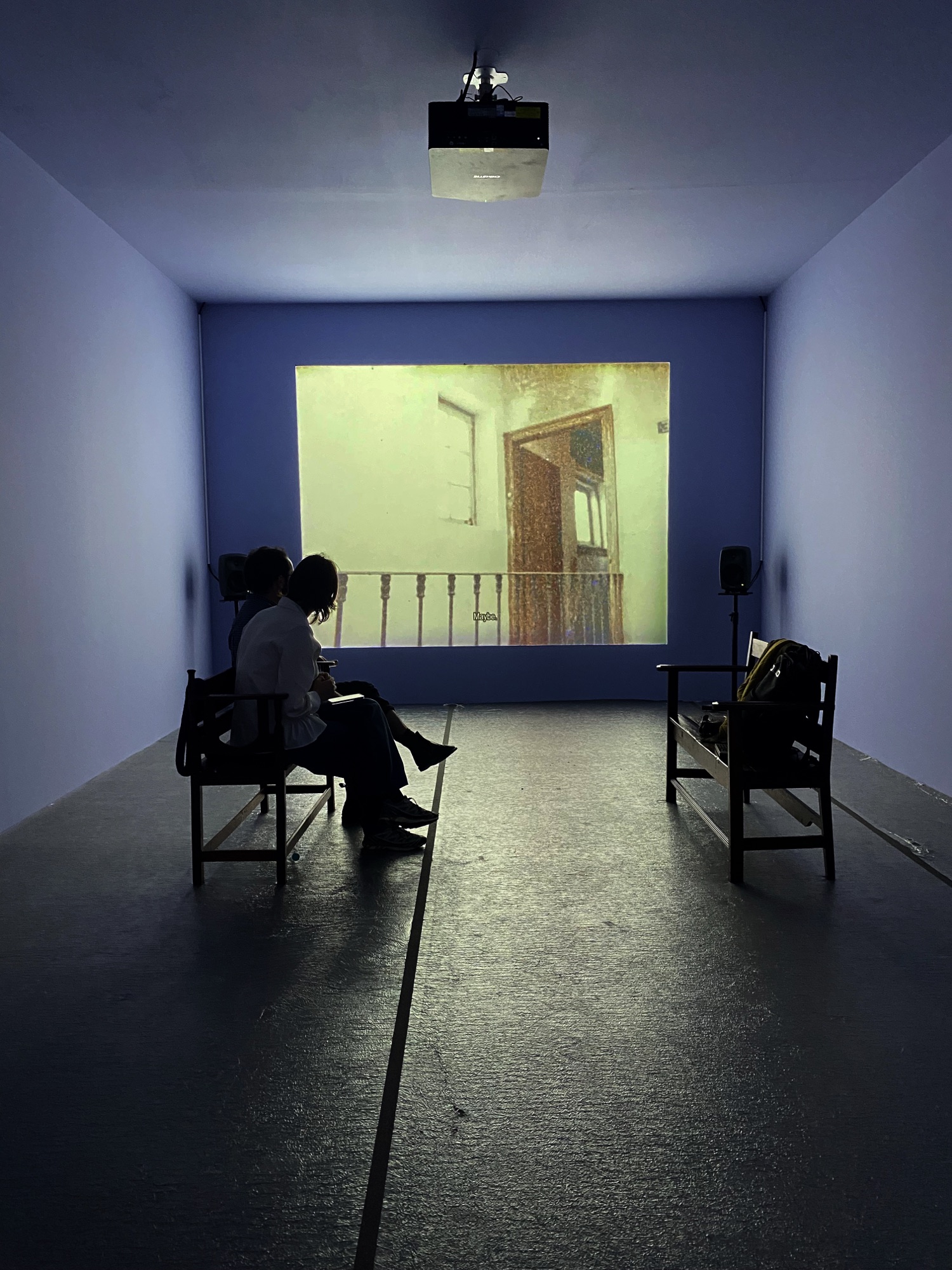 Instalación de la obra de Alice dos Reis, Premio Nuevos Artistas Fundación EDP 2025, MAAT Central