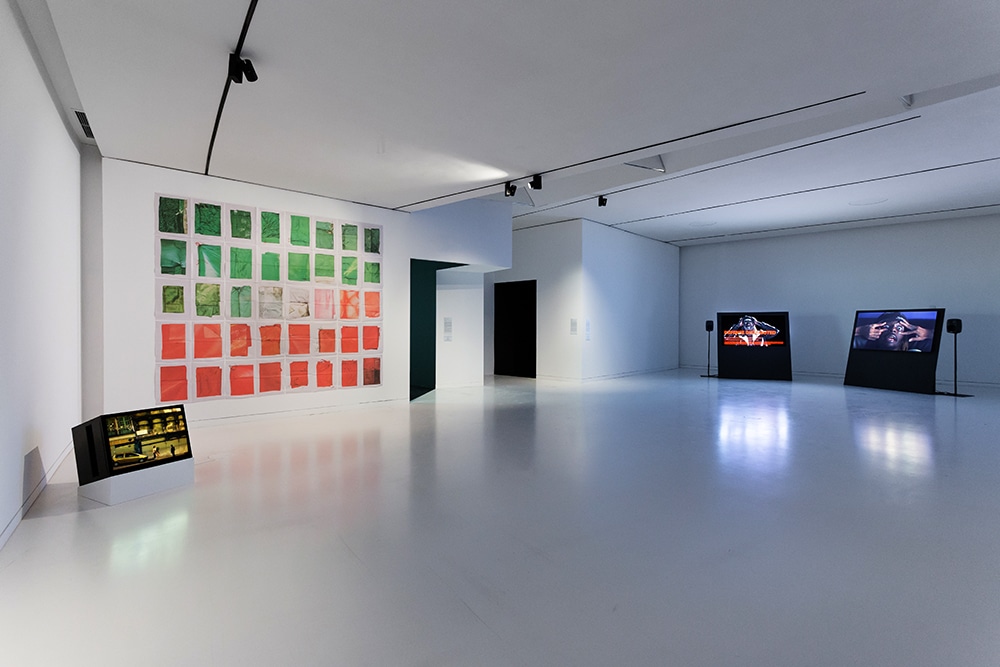 Wide exhibition view