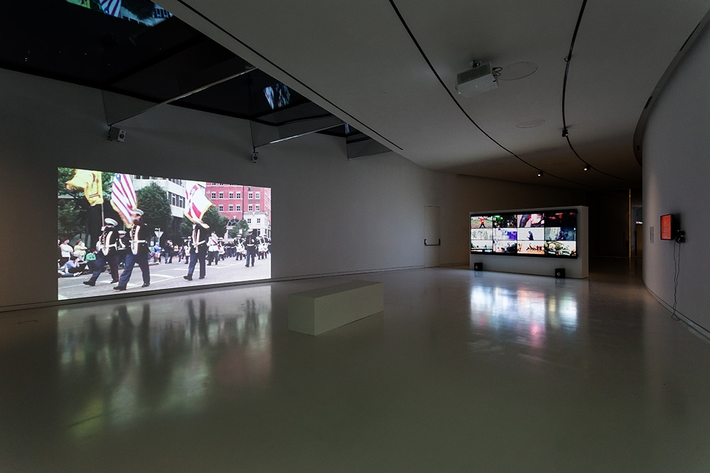 Wide exhibition view