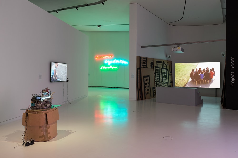 Wide view of Utopia Dystopia at MAAT