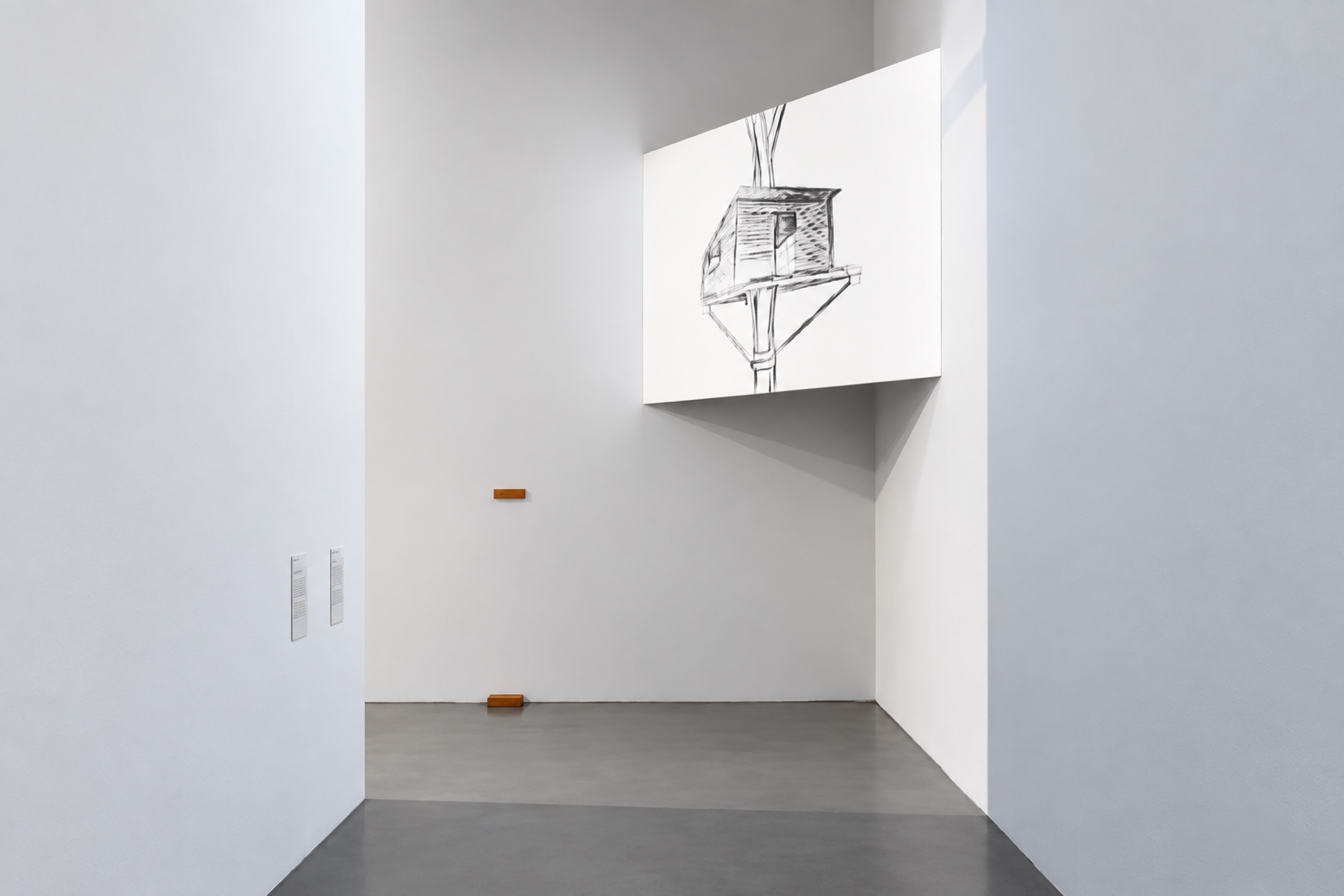 Variable Dimensions: Artists and Architecture, vista de la exposición en el MAAT